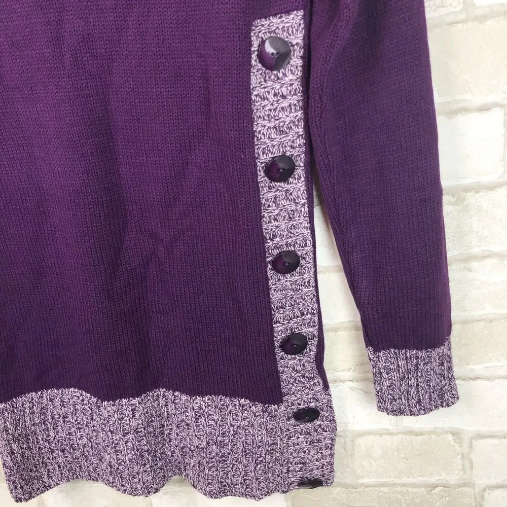 NWT Purple Knit Tunic Size M